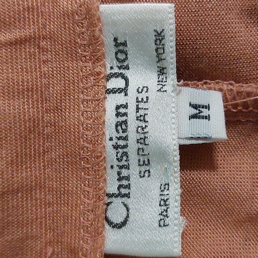 Vintage Christian Dior Wide-Leg Crop Pants - Picture 5 of 8